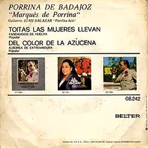 Porrina De Badajoz - Belter 08.242