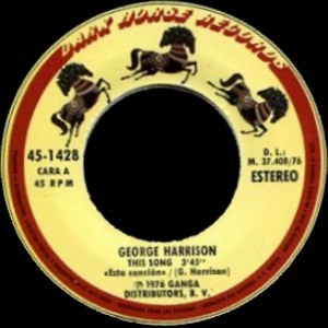 George Harrison - Hispavox 45-1428