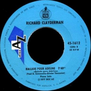 Richard Clayderman - Hispavox 45-1612