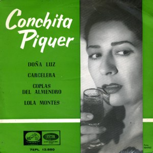 Piquer, Conchita - La Voz De Su Amo (EMI) 7EPL 13.550