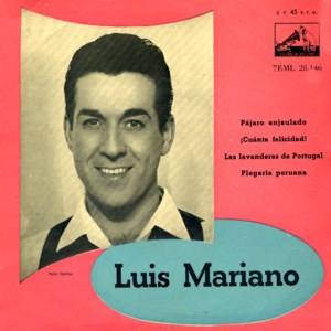 Luis Mariano - La Voz De Su Amo (EMI) 7EML 28.146