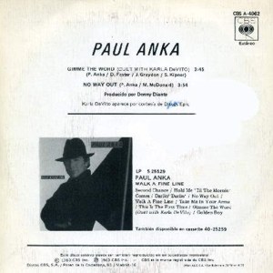 Paul Anka - CBS A-4062