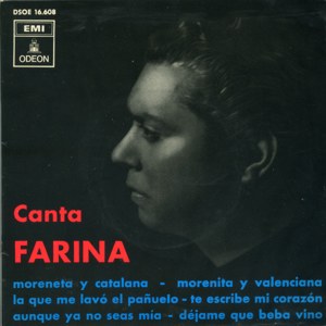 Farina, Rafael - Odeon (EMI) DSOE 16.608