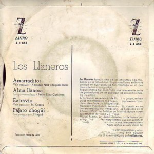 Los Llaneros - Zafiro Z-E 658