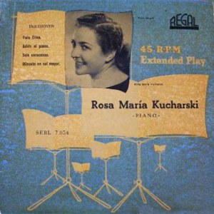 Kucharski, Rosa Maria - Regal (EMI) SEBL 7.054