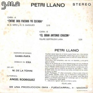 Petry Llano - GMA G-1010