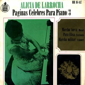 Larrocha, Alicia De - Hispavox HH 16-147