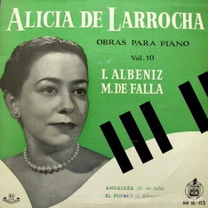 Larrocha, Alicia De - Hispavox HH 16-113