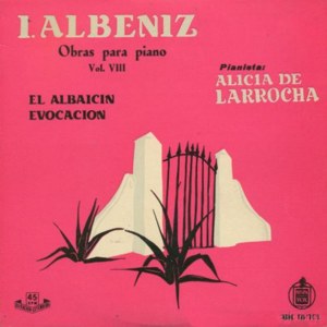 Larrocha, Alicia De - Hispavox HH 16-111