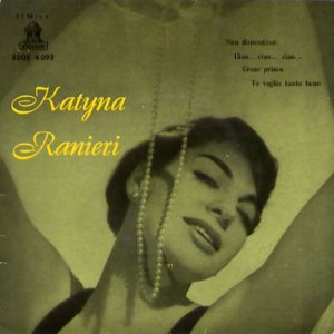 Ranieri, Katyna - Odeon (EMI) BSOE 4.092