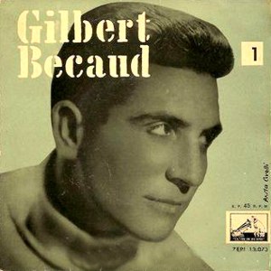 Becaud, Gilbert - La Voz De Su Amo (EMI) 7EPL 13.073