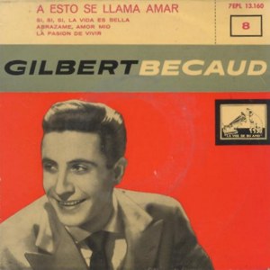 Becaud, Gilbert - La Voz De Su Amo (EMI) 7EPL 13.160