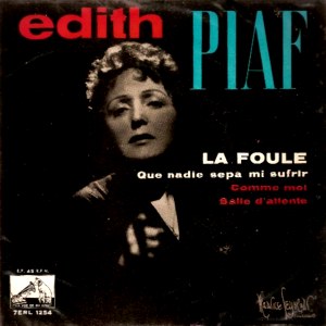Piaf, Edith - La Voz De Su Amo (EMI) 7ERL 1.254
