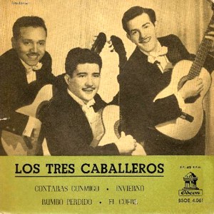 Tres Caballeros, Los - Odeon (EMI) BSOE 4.061