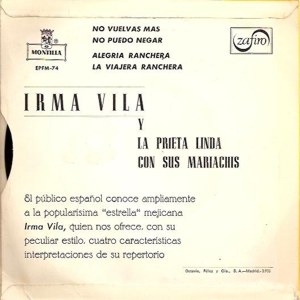 Irma Vila - Montilla (Zafiro) EPFM- 74