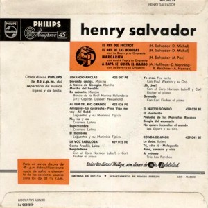 Henri Salvador - Philips 432 035 PE