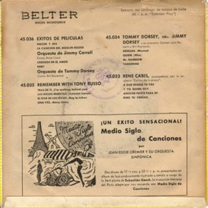 Msica Para Bailar - Belter 45.037