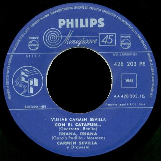 Carmen Sevilla - Philips 428 203 PE