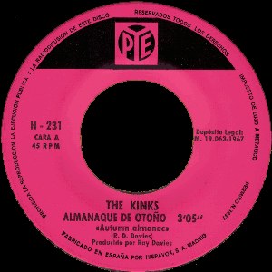 Kinks, The - Hispavox H 231