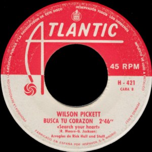 Wilson Pickett - Hispavox H 421