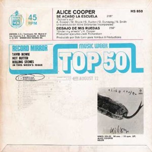 Alice Cooper - Hispavox HS 853