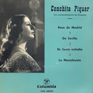 Piquer, Conchita - Columbia CGE 60029