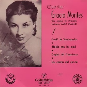 Montes, Gracia - Columbia CGE 60237