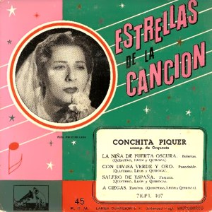 Piquer, Conchita - La Voz De Su Amo (EMI) 7EPL 107