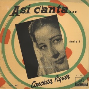 Conchita Piquer - La Voz De Su Amo (EMI) 7EPL 107