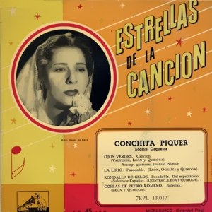 Piquer, Conchita - La Voz De Su Amo (EMI) 7EPL 13.017