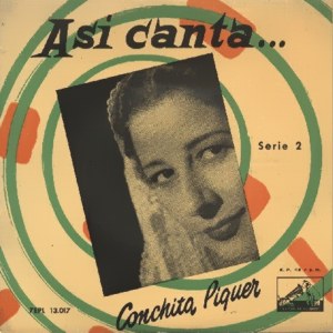 Conchita Piquer - La Voz De Su Amo (EMI) 7EPL 13.017