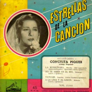 Piquer, Conchita - La Voz De Su Amo (EMI) 7EPL 13.018