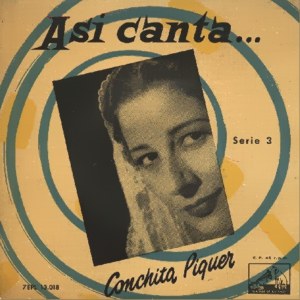 Conchita Piquer - La Voz De Su Amo (EMI) 7EPL 13.018