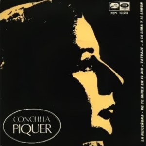 Conchita Piquer - La Voz De Su Amo (EMI) 7EPL 13.018