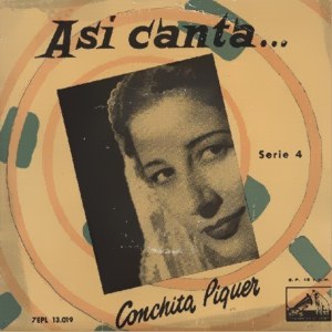 Conchita Piquer - La Voz De Su Amo (EMI) 7EPL 13.019
