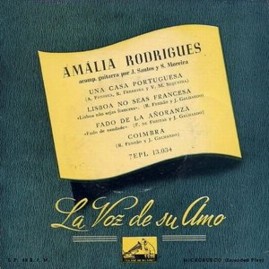 Amlia Rodrigues - La Voz De Su Amo (EMI) 7EPL 13.034