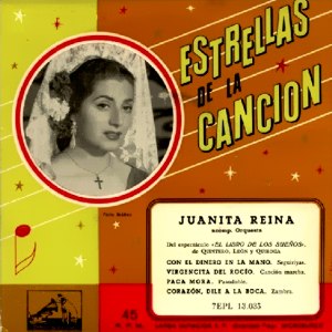 Reina, Juanita - La Voz De Su Amo (EMI) 7EPL 13.035