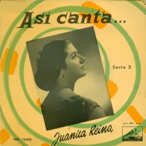 Juanita Reina - La Voz De Su Amo (EMI) 7EPL 13.035