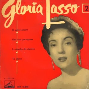 Lasso, Gloria - La Voz De Su Amo (EMI) 7EPL 13.093
