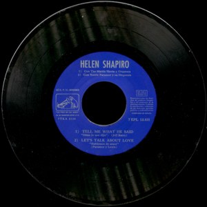 Helen Shapiro - La Voz De Su Amo (EMI) 7EPL 13.831