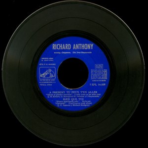 Richard Anthony - La Voz De Su Amo (EMI) 7EPL 14.039
