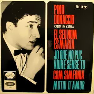 Donaggio, Pino - La Voz De Su Amo (EMI) EPL 14.245