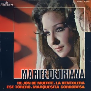 Marif De Triana - Alhambra (Columbia) EMGE 70845