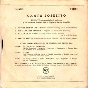 Joselito - RCA 3-24053