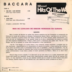 Baccara - RCA PB-5526