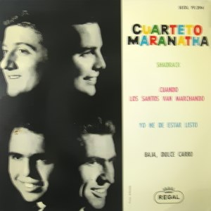 Cuarteto Maranatha - Regal (EMI) SEDL 19.394