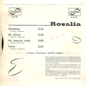 Rosalía - Zafiro Z-E 747