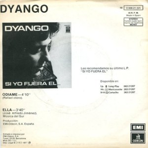 Dyango - Odeon (EMI) C 006-21.325