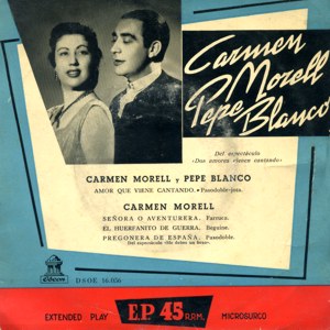 Morell, Carmen - Odeon (EMI) DSOE 16.056