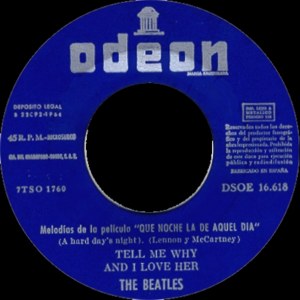 Beatles, The - Odeon (EMI) DSOE 16.618